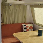 Caravane Boheme Equipee Glamping Jardin Bayonne